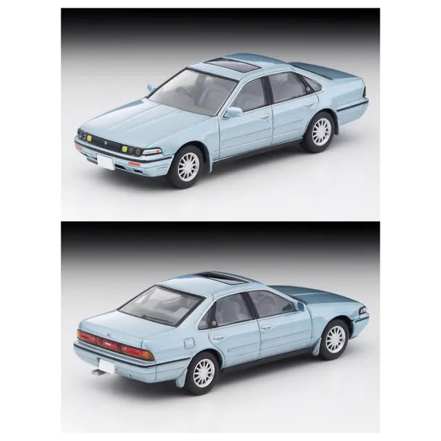 【TOMICA】TOMYTEC LV-N335a Nissan Cefiro Sports Cruising Blueish Sil(模型車)