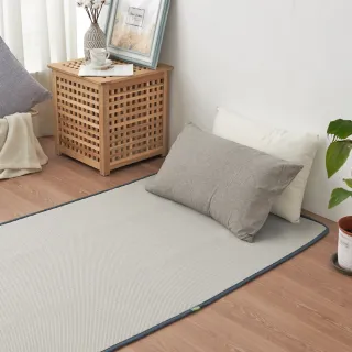 【BELLE VIE】6D可水洗超透氣彈力涼墊-單人90x186cm(床墊/和室墊/瑜珈墊/露營可用-灰色特仕)