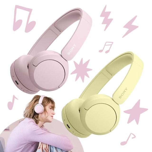 【SONY 索尼】WH-CH520(無線藍芽 耳罩式耳機)