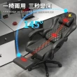 【小不記】旗艦款/帶擱腳/附腰墊+頭枕(人體工學椅 電腦椅 辦公椅 電競椅 書桌椅 學習椅 升降椅 椅子)