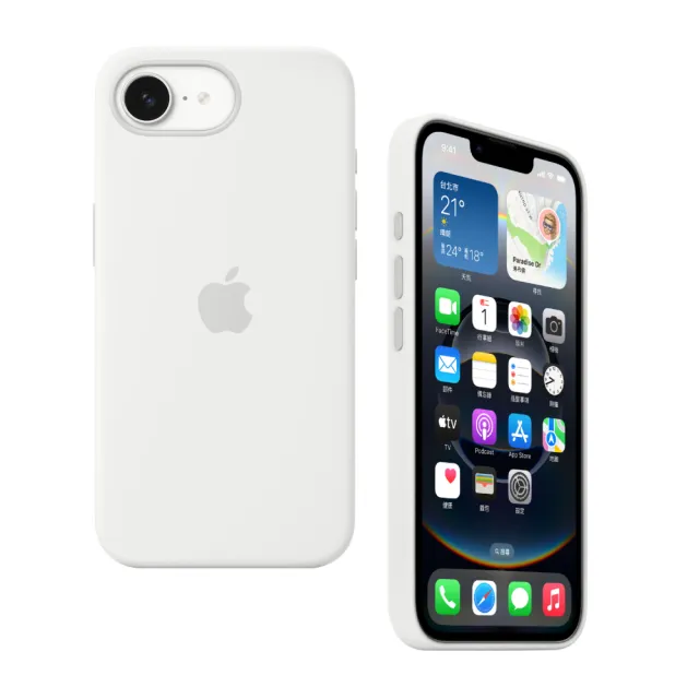 【Apple】原廠 iPhone 16e 矽膠保護殼(台灣公司貨)