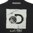 【Discovery Expedition】Freshvent 水洗方框LOGO機能短袖T恤 上衣(DXRS8R053-BKS)