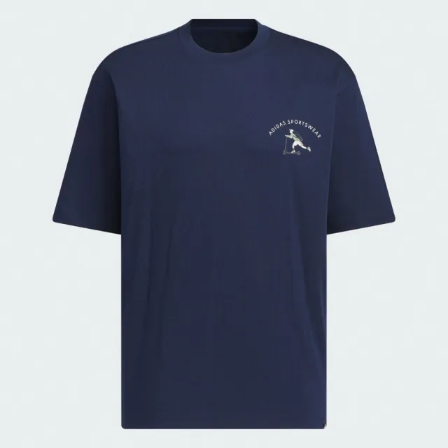 【adidas 愛迪達】運動 休閒 短袖 T恤 男上衣 GFX SS TEE(JL6060)