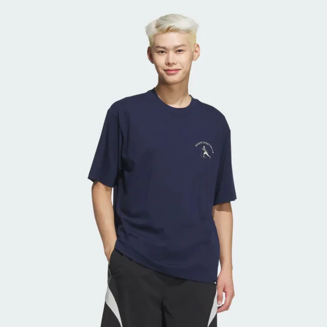 【adidas 愛迪達】運動 休閒 短袖 T恤 男上衣 GFX SS TEE(JL6060)