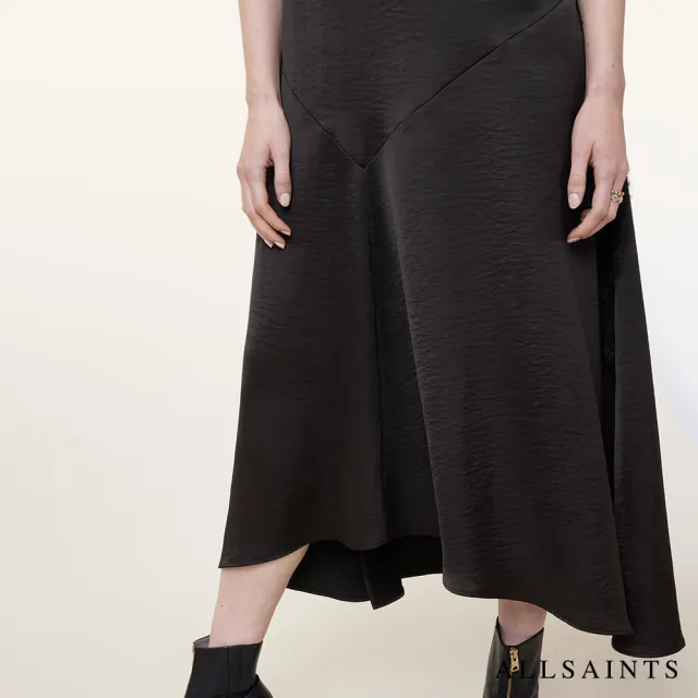 【ALLSAINTS】LYRA 柔美簡約蕾絲洋裝 W322DB(舒適版型)