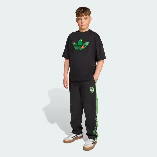 【adidas 愛迪達】MINECRAFT 短袖上衣 T恤 童裝 - Originals JW5327