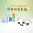 【Qbi 塊樂方程式】糖果王國飆速樂園(兒童禮物/桌遊玩具/磁力片/玩具車/軌道玩具/28pcs)