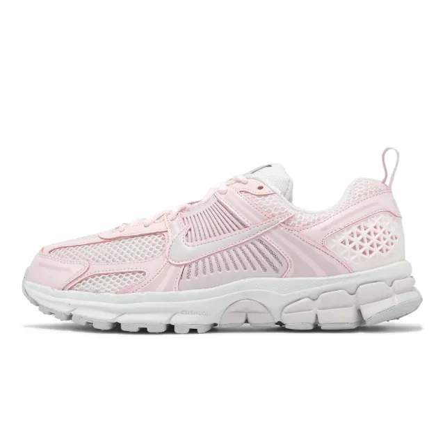 【NIKE 耐吉】休閒鞋 Vomero 5 GS 大童 女鞋 粉紅 白 緩震 運動鞋(HF6998-600)