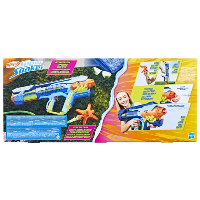 【NERF 樂活打擊】超強水力XL激戰款(水槍 運動 射擊設備)