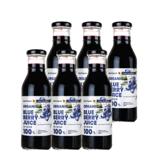 【有機思維】有機藍莓原汁(350mlX6入)