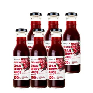 【有機思維】有機蔓越莓原汁(350mlX6入)