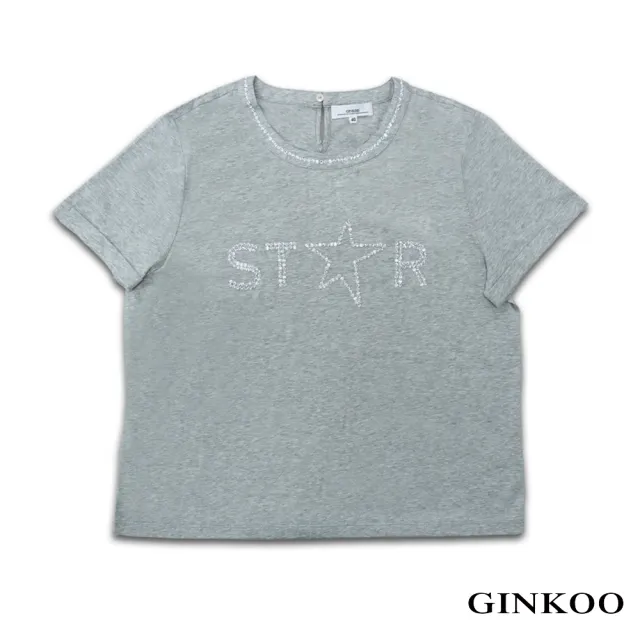 【GINKOO 俊克】STAR星星棉質上衣