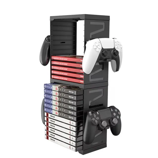 【iplay】副廠 多功能收納支架 手把遊戲片置物架(適用Switch/PS5/Xbox)