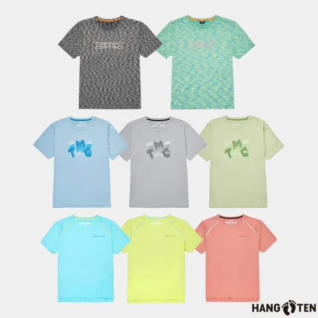 【Hang Ten】買一送一涼感3M吸濕排汗抗菌除臭健身機能運動衣(2入組)