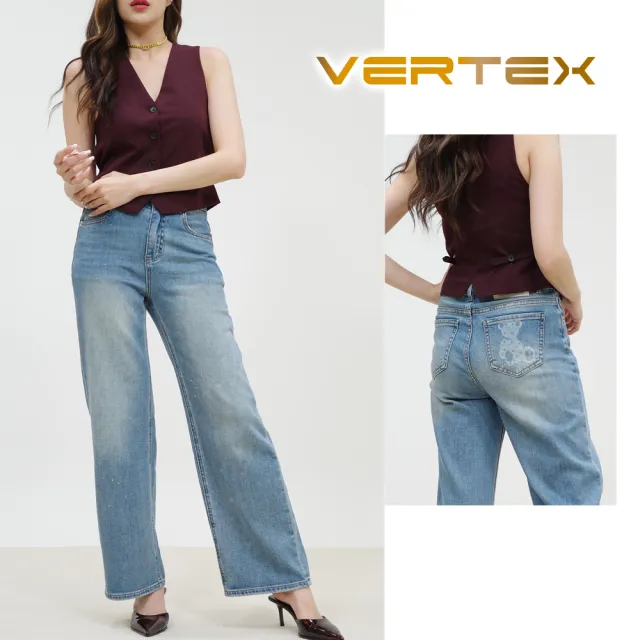 VERTEX匹馬棉涼感彈力美型牛仔褲