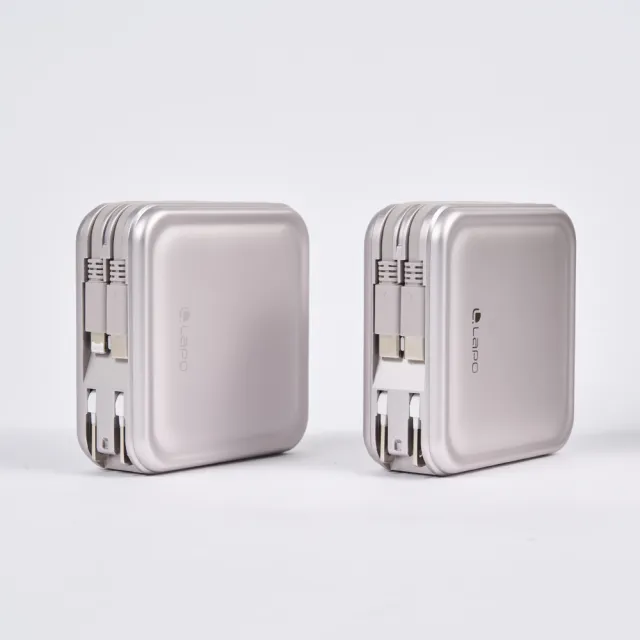 【LaPO】WT-08P 11200mAh 全功能無線充電行動電源_43.12Wh_具Wh標示(快充自帶線/Apple Watch/小電流模式)