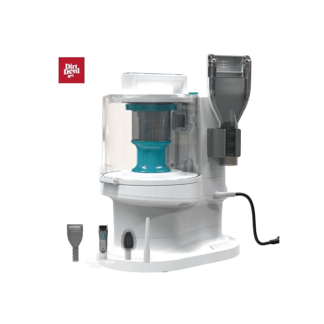 PetsMate寵物居家美容吸塵器，具備大塵筒與Air Purification UpgradeCyclone Separation旋風分離技術，有效吸附細毛與髒汙，提升清潔效率。適合日常毛髮護理，省錢省心。附有保固，低噪音設計，讓您輕鬆照顧愛寵。