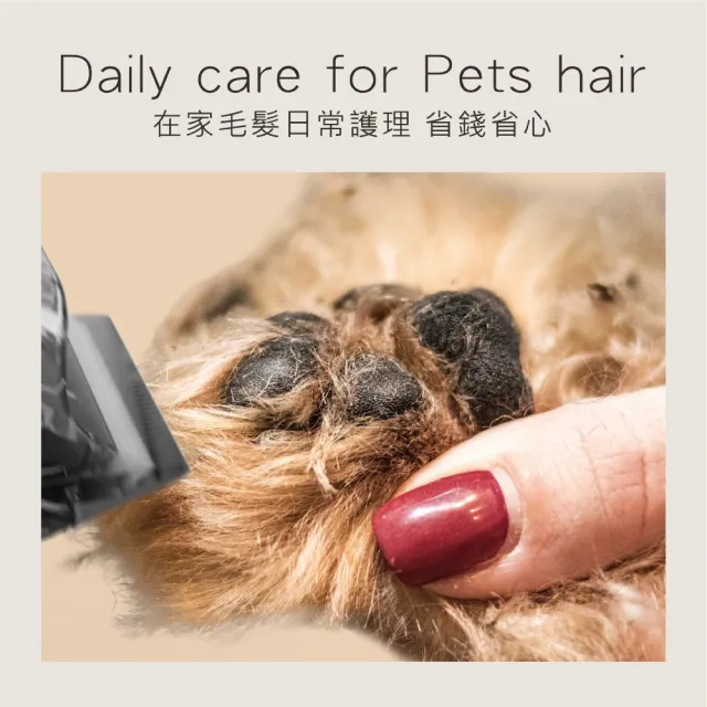 【Dirt Devil】Petsmate 寵物電剪不卡毛設計 寵物美容理毛+吸毛清潔一機搞定(寵物吸塵器)
