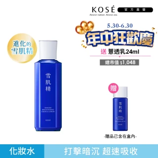 【KOSE 高絲】澄白薏透超能組合(澄白薏透露200mL+澄白薏透乳24mL)
