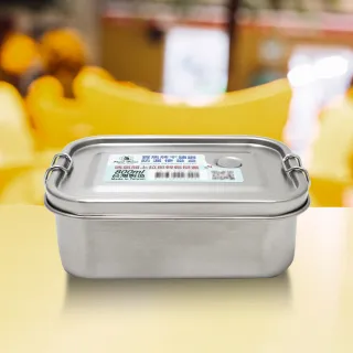 【Pearl Horse 寶馬】寶馬牌304不鏽鋼防漏便當盒-800ml-1入(便當盒)