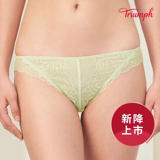 【Triumph 黛安芬】環保親膚材質 澎澎氣墊系列 俏臀美型內褲 M-L(嫩綠)