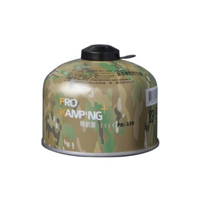 【Pro Kamping 領航家】高山瓦斯罐230g 單入組 PK-230(馬布谷戶外)