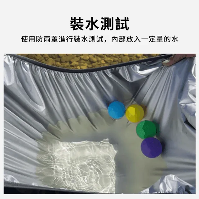 【Starshop】戶外徒步登山背包防水套 20L/35L/45L 防水背包套 背包雨衣 書包防雨罩 防塵罩(帶反光條設計)