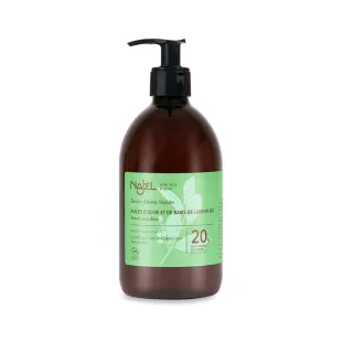 即期品【法國NAJEL】BIO認證20%月桂油阿勒坡沐浴液態皂500ml(總代理公司貨)