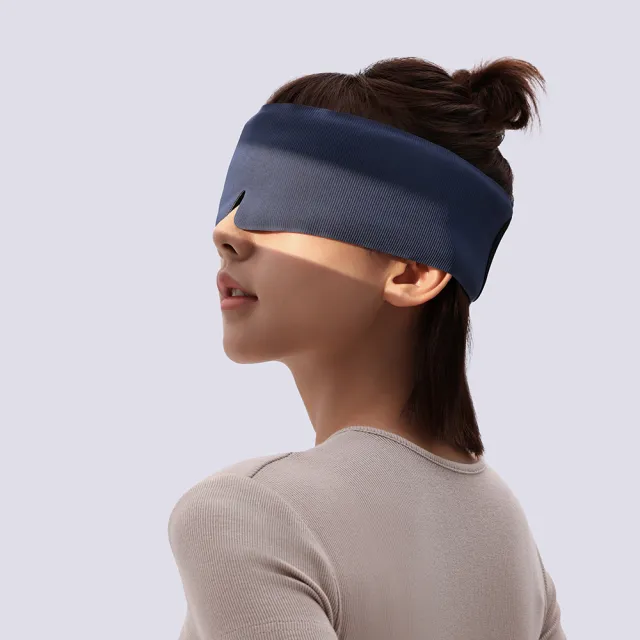 【EVERY THINK】好眠眼罩 裸感親膚 涼感透氣 靜音魔鬼氈 適合各種頭圍(多色可選) 官方直營