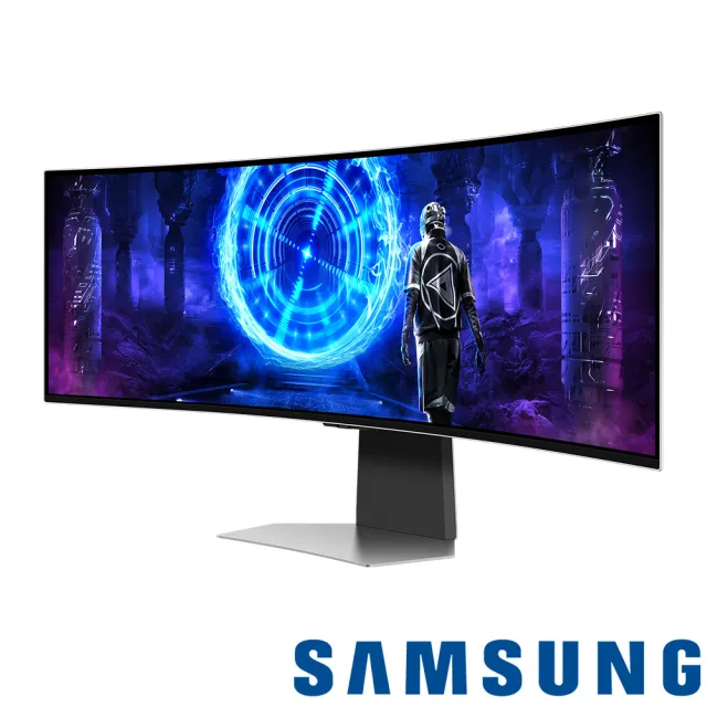 【Samsung 三星】S49DG952SC 49型 5K OLED Odyssey曲面電競螢幕(HDR10/1800R/FreeSync/0.03ms)