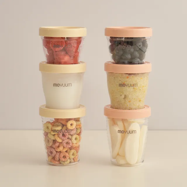 【MOYUUM】韓國 TRITAN多功能食品儲存罐3件組(180ml 多款可選)