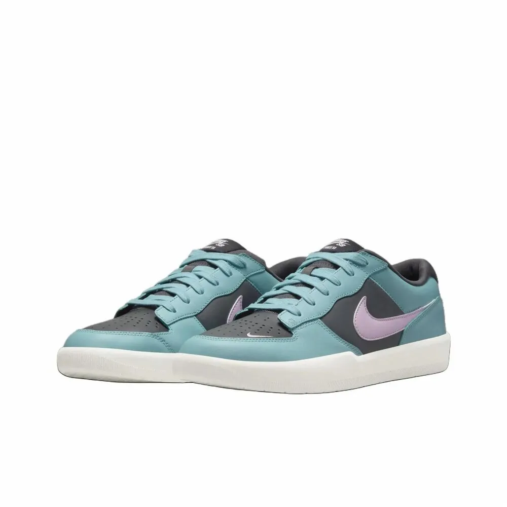 【NIKE 耐吉】Nike SB Force 58 Premium Dark Smoke Grey 煙灰藍綠 滑板鞋 休閒鞋 男鞋 DV5476-400
