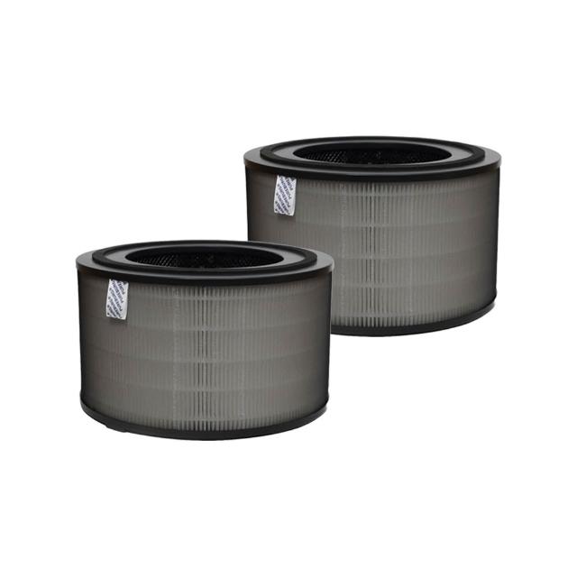 【PUREBURG】適用Philips飛利浦AC3220 / 80 抗敏奈米級空氣清淨機替換用除臭活性碳高效HEPA濾網