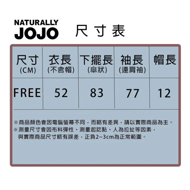 【NATURALLY JOJO】超輕薄抗UV玻尿酸斗篷防曬外套-兩色任選(防曬/玻尿酸/抗UV/透氣排汗/不挑身形)