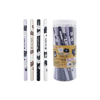 【PENROTE 筆樂】露咖貓HB學齡前粗三角鉛筆 36入(獨家授權、兒童鉛筆、木頭鉛筆、開學用品)