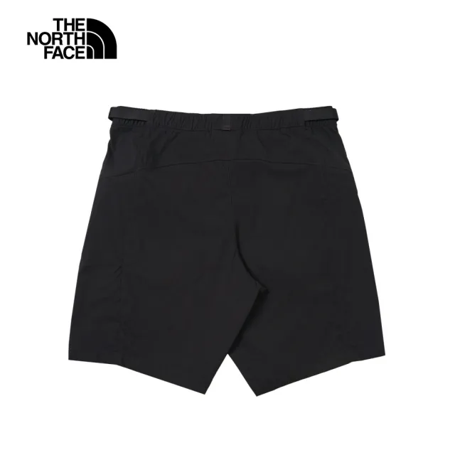【The North Face】TNF 休閒 防潑水短褲 W CLASS V PATHFINDER PULL ON SHORT-AP 女 黑(NF0A8DFNJK3)