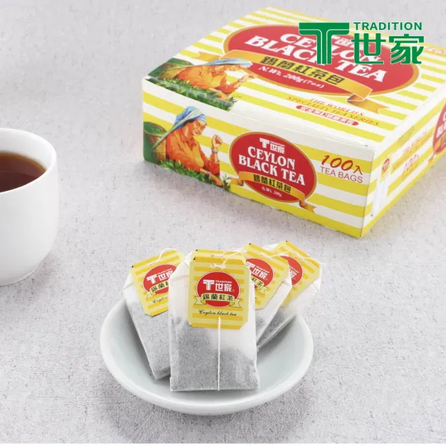 【T 世家】經典錫蘭紅茶包2gx100包