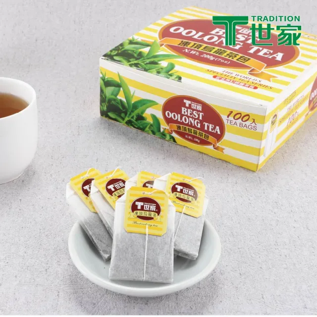 【T 世家】經典凍頂烏龍茶包2gx100包