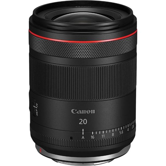  Canon佳能 RF 20mm F/1.4 L VCM 是一款頂級廣角定焦鏡頭，專為全幅 EOS R 系列相機設計。具備恆定 F/1.4 大光圈，提供出色低光表現與淺景深效果。L 系列高品質鏡片確保銳利影像與優異色彩還原，適合風景、建築與星空攝影。VCM 馬達實現快速靜音對焦。公司貨正品保證，以上資料與圖片僅供參考！規格及隨機標準配備以實際出貨為主，如有錯誤或不符者，將不再另行補寄或更換，謝謝！ 