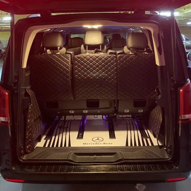 【馳航科技】桃園市區-松山機場接送機服務Benz-Vito/V250d(機場接送乘客8位以下)