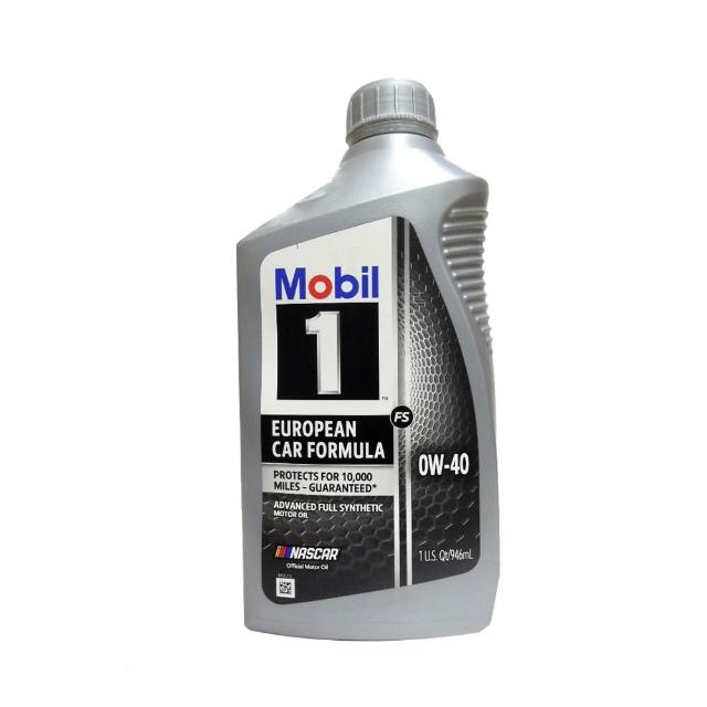 【MOBIL 美孚】MOBIL 美孚FS 0W40 SN美946ml 節能型機油 整箱6瓶(車麗屋)