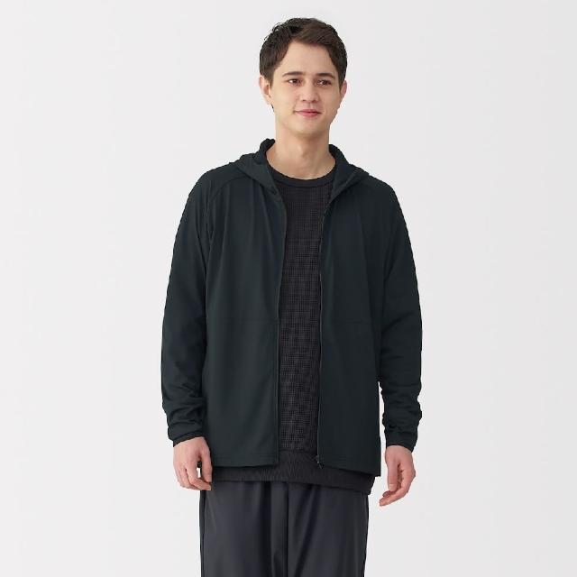 【MUJI 無印良品】男抗UV速乾可攜式拉鍊連帽外套(共3色)