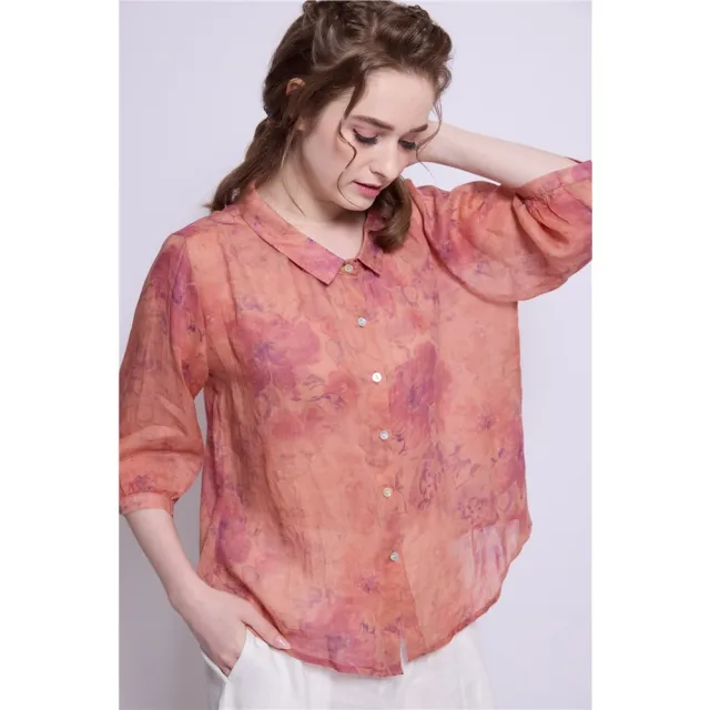 【SuperWands】沁涼棉柔印花上衣組