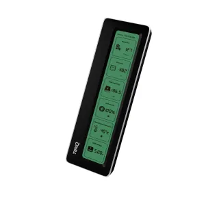【TEKQ 璿驥國際】數位顯示 M.2 SSD 固態硬碟 外接盒 0GB(夜幕黑)