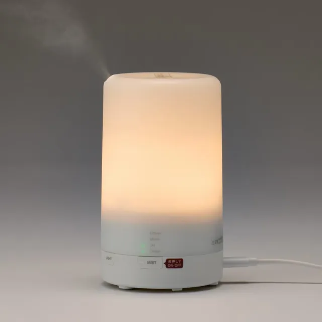 【MUJI 無印良品】超音波芬香噴霧器+精油10ml/490元款式(日本扁柏/薄荷胡椒/薰衣草/茶樹/佛手柑)