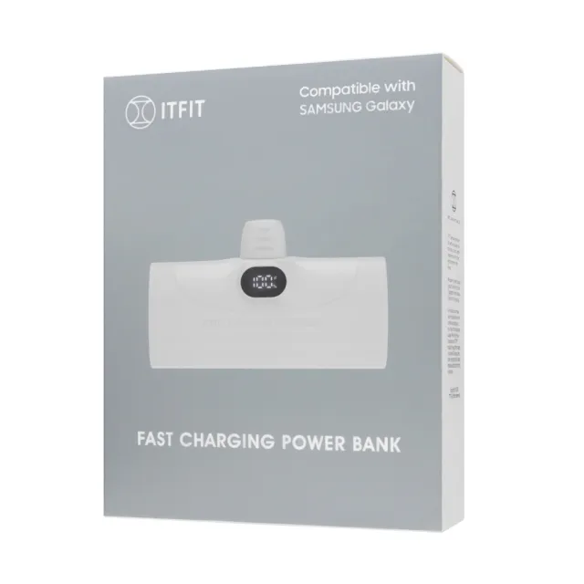 【Samsung 三星】原廠 ITFIT 20W 快充行動電源 - 5000mAh(ITPW30)