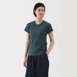【MUJI 無印良品】女涼感不易汗染圓領短袖T恤(共6色)