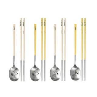 【CorelleBrands 康寧餐具】SNOOPY不鏽鋼匙筷組(四款任選)