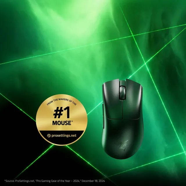 【Razer 雷蛇】DeathAdder V3 Pro★煉獄奎蛇 V3 Pro 無線滑鼠(黑色)