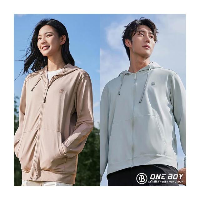 【ONE BOY】透氣吸濕柔軟滑順祕魯棉連帽冰棉外套(N240048)